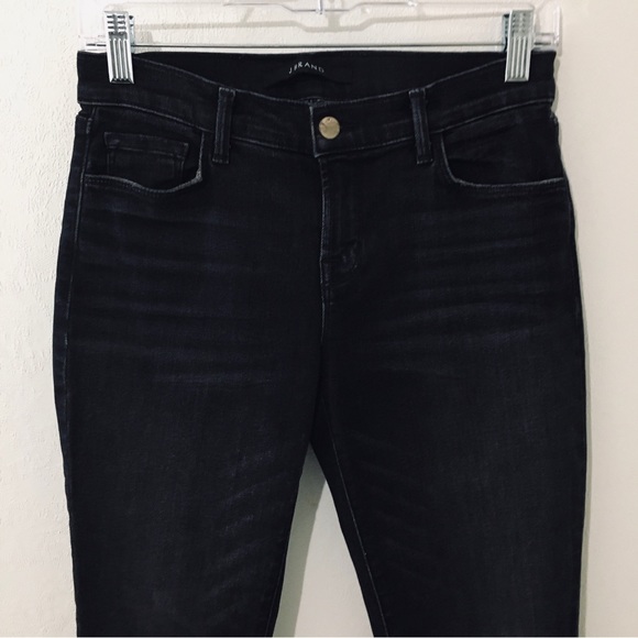 J Brand Selena Bootcut Cropped Black Jeans size 26 - Picture 3 of 9